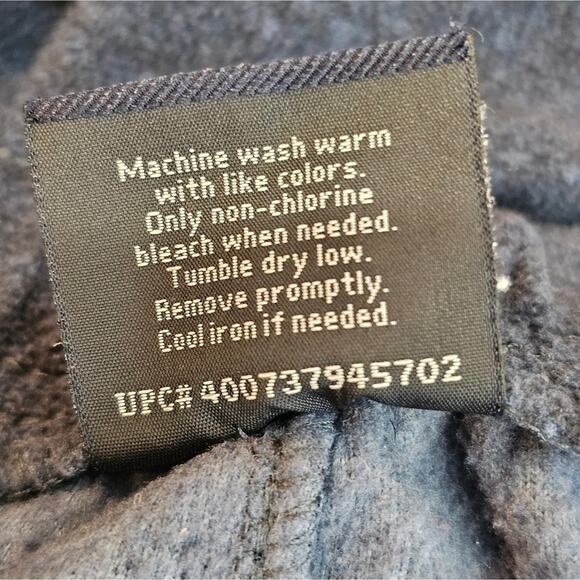 Croft and Barrow Fleece Straight Leg Lounge Pants, Elastic & Drawstring Waist L - Picture 7 of 8